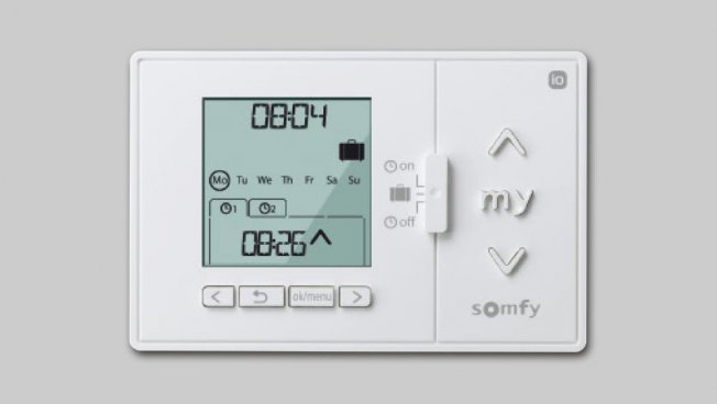 Somfy Funkprogrammschaltuhr Chronis io